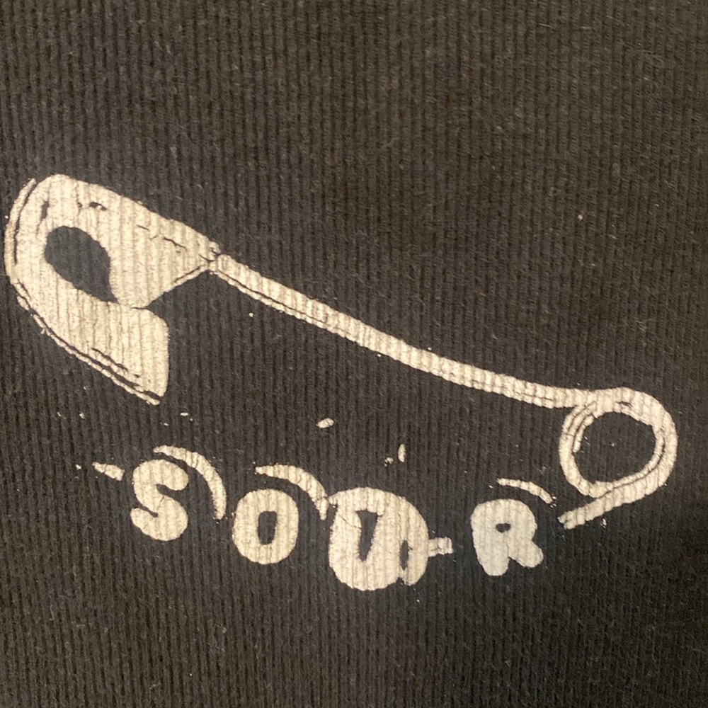 Olivia Rodrigo Sour Tour Black Tank XL Merchandise - Picture 3 of 4